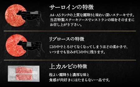 【A4/A5ランク黒毛和牛】びらとり和牛豪華3点セット BRTB025