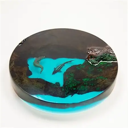 レジン　ミニちゃぶ台_雑貨・日用品  家具・インテリア _【1472819】