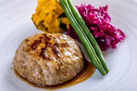 SF04　無添加！さんさん豚ハンバーグセット／(110g×6ヶ入)【化学調味料不使用】//長野県産豚肉 南信州 ポーク バークシャー種 安全 安心 冷凍 贈答 ギフト