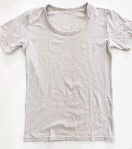 メンズ パンフリー リラクシングウェア半袖Tシャツ＆長袖Tシャツ セット ベージュ ／ まちづくり観光振興機構 下着 インナー 奈良県 田原本町