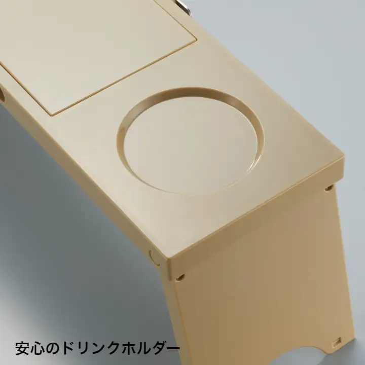 アウトドアテーブルPICNOカーキ3台セット - 折りたたんで省スペース、広がる使い方！