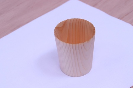 桧のコップ（5個セット）