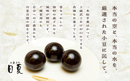 羊羹 日夏の玉羊羹 羊羹 和菓子【株式会社菓子処日夏】
