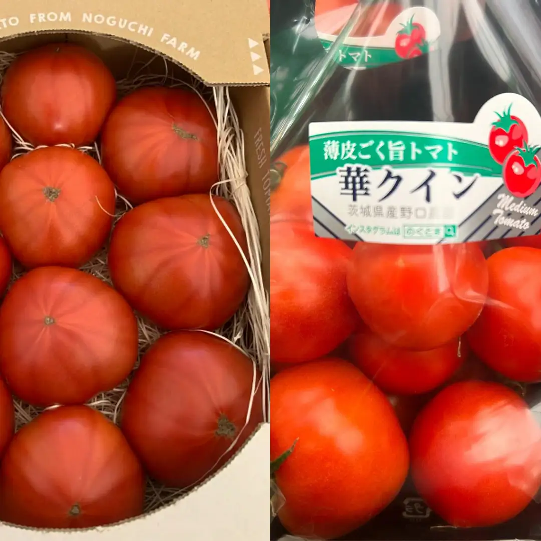 野口農園 ！ ぜいたくトマト（2kg）と華クイン（1.4kg） 