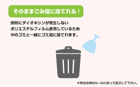 においバイバイ袋 非常用トイレセット LLサイズ 30枚（60回分）× 4箱[020-h001]