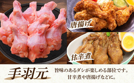 【3回定期便】恵那どり 4種 (もも肉2枚 むね肉2枚 手羽先10本 手羽元10本) 小分け(約2-2.2kg×3回) [TEZ014]