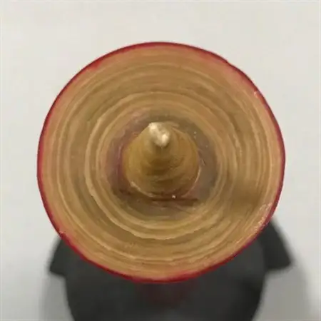 寺院用　朱80匁棒(約27cm)国内産ハゼの実蝋を100%使用〈伝統工芸品　和ろうそく〉全工程手作り【1482502】