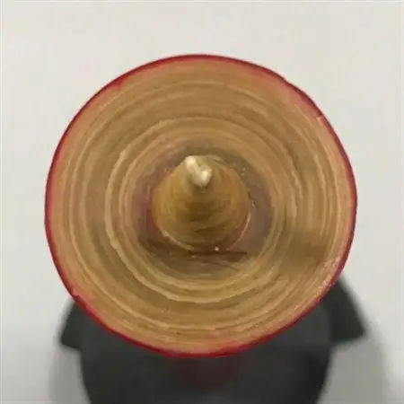 寺院用　朱50匁棒(約23cm)国内産ハゼの実蝋を100%使用〈伝統工芸品　和ろうそく〉全工程手作り【1482503】