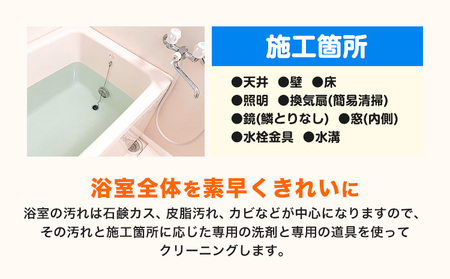 バスクリーニング　掃除 クリーニング