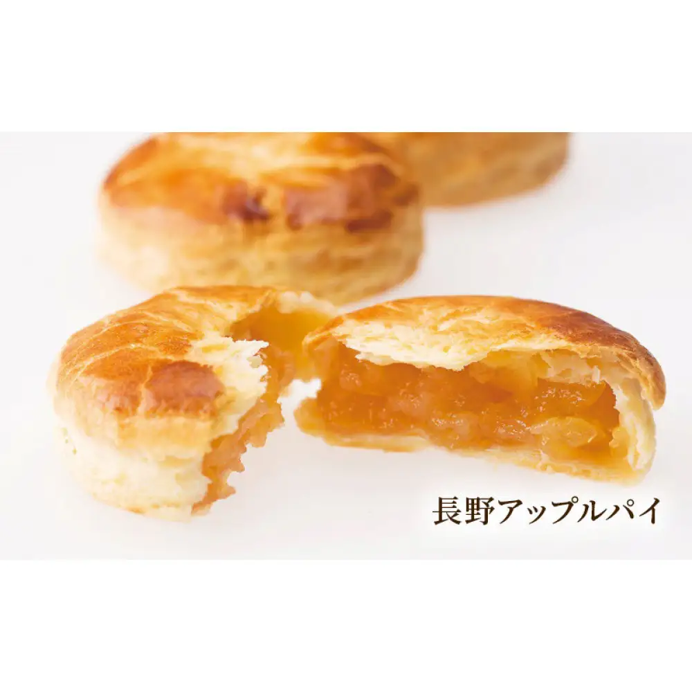 りんごふたいろ　8個入（りんごのお菓子詰め合わせ） スイーツ アップルパイ 焼菓子 おやつ ティータイム |  焼菓子 スイーツ りんごのお菓子 長野県産ふじりんご 人気 おすすめ アップルパイ ガレット 詰め合わせ ギフト おやつ ティータイム 林檎 洋菓子 デザート 長野県 長野市 信州 信濃 ふるさと納税
