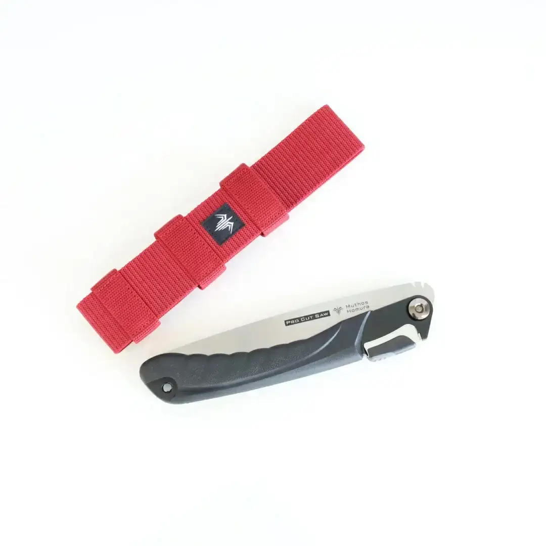 Pro Cut Saw(ノコギリ) 210mm Wine-Red Collection ケース付 のこぎり 鋸 アウトドア用品 キャンプ用品 ワインレッド [Muthos Homura]【010S449】