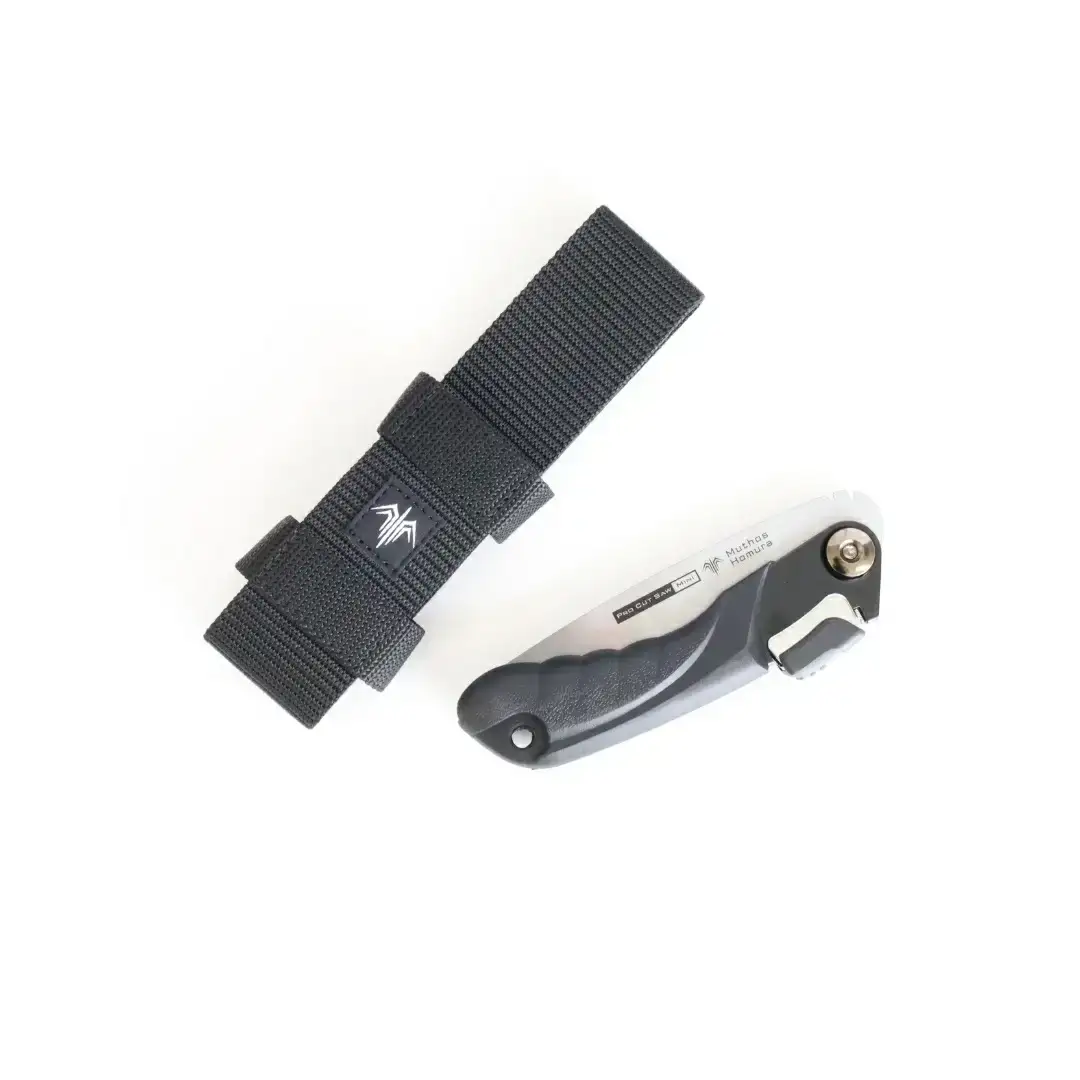 Pro Cut Saw Mini(ノコギリ) 125mm Black Collection ケース付 のこぎり 鋸 アウトドア用品 キャンプ用品 ブラック  [Muthos Homura] 【010S452】