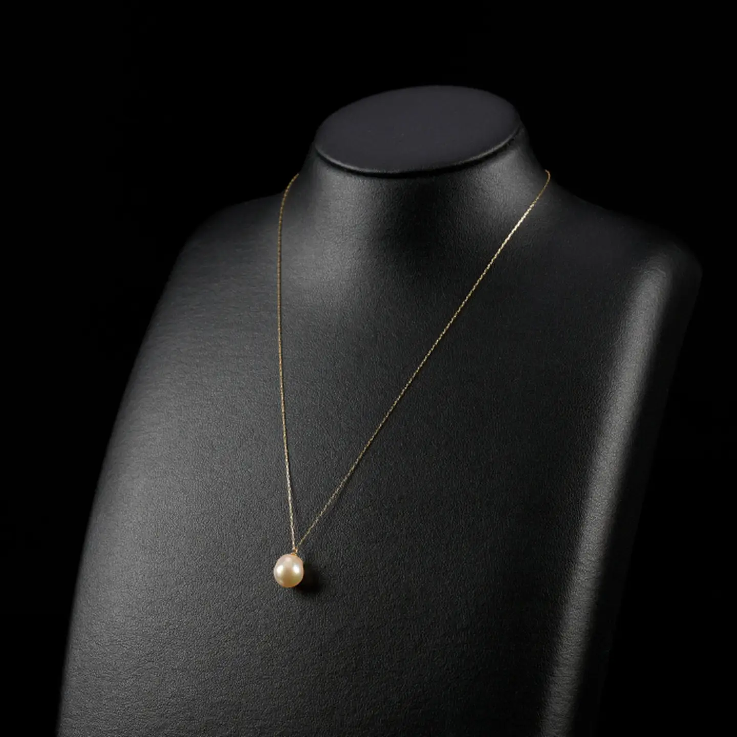 8.5ミリ可愛いアコヤバロックパールペンダントネックレス：C149-023