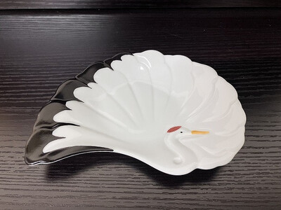 伊万里焼 鶴・亀取皿セット165-H1071