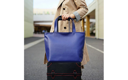 PVCレザーキャリーオンバッグ「with」（ブラック） No.256-02