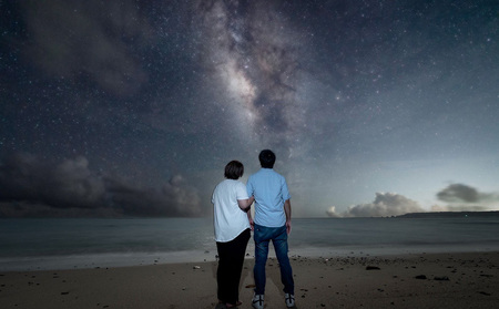 スムイデテラスＨ　広々空間のデザイナーズヴィラ【一棟貸切】素泊り宿泊券＋「星の案内人と行く、天然のプラネタリウムの星空体験」