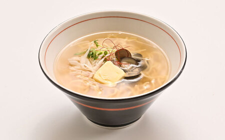 ラーメン 宍道湖産しじみ使用 しじみラーメン貝付 6食セット 島根県松江市/株式会社なかたか[ALBQ003] ラーメン ラーメン