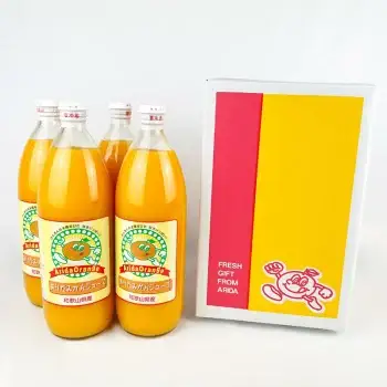 【和歌山県有田産】100%温州みかんジュース (970ml×12本セット)/ジュース みかん 【tss006A】
