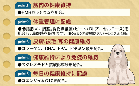 ドッグフード(アメリカン・コッカー・スパニエル専用)アダルト～シニア2.7kg_LF-3311_(都城市) 国産総合栄養食 ドライフード 中粒タイプ 健康維持 犬種別 犬用フード アメリカン・コッカー・スパニエル専用