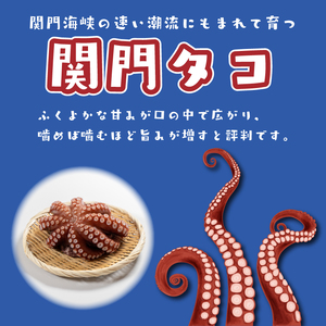 関門タコ カルパッチョ 3個セット 750g 冷凍  たこ下関 山口 JK003-x