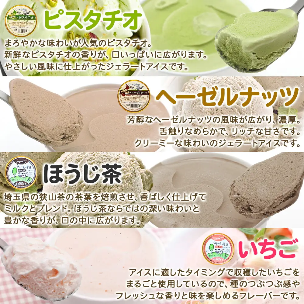 2358. 無地熨斗 くりーむ童話 カップ アイス 100ml×8個 みるく チョコチップ ごま メロン いちご ほうじ茶 ヘーゼルナッツ ピスタチオ アイスクリーム 詰め合わせ 送料無料 北海道 弟子屈町