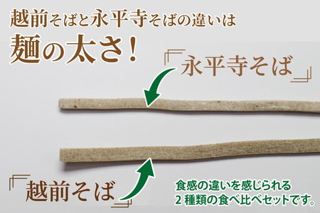 ヤマサ製麺 半生そば 20食（越前そば8食+永平寺そば12食） [A-120010] 