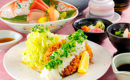 かつ榮裾野店・すその茶寮 【お食事券 12000円分】 かつ榮 かつえい レストラン とんかつ 家族 ファミリー お出かけ おでかけ 食事券 裾野市 裾野 観光 旅行 夕飯 ランチ グルメ 飲食店 和食 揚げ物 