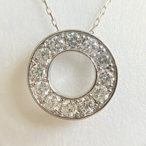 PT900　ダイヤモンドサークルペンダント　K05116-H