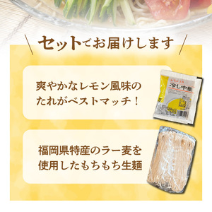 爽やかなレモン風味　ラー麦冷やし中華3食 _PC4706