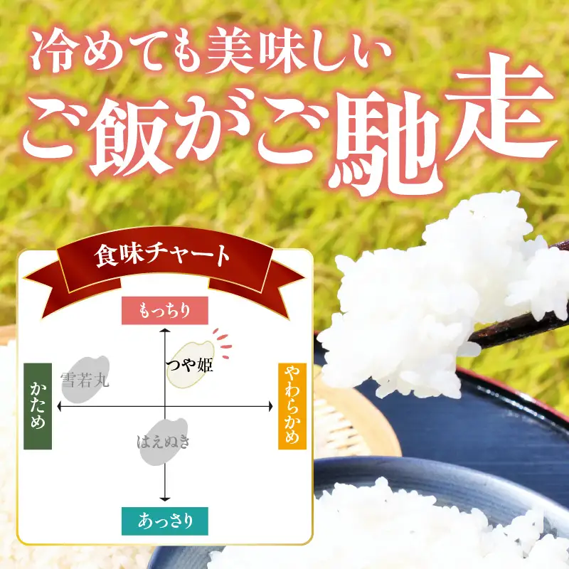 《定期便3ヶ月》大江町産 つや姫 7kg×3回 合計21kg 【特別栽培米】【2025年度産米】001-T35