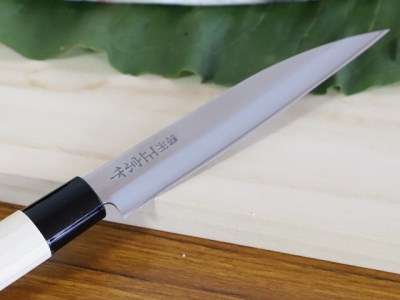 H5-65 濃州正宗作 和包丁 鯵切型 140mm 片刃 右利き用