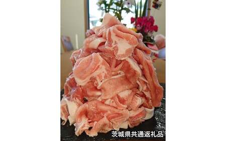 【茨城県共通返礼品】常陸牛＆ローズポーク切落し 詰合わせ 合計1kg 牛肉 豚肉