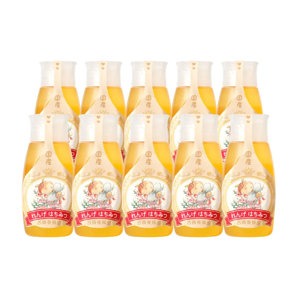 プロ仕様仕上げ専用蜂蜜 れんげ蜂蜜 蜂蜜あめ 各10本ずつ