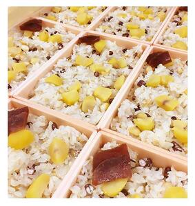 川崎宿名物・冷凍奈良茶飯風おこわ（川崎ブレイブサンダースver）