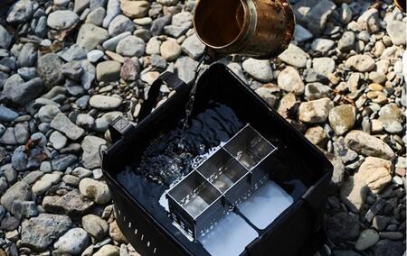 アウトドアの新定番！ E.C.O GRANITE ポータブル足湯装置　GR-New10
