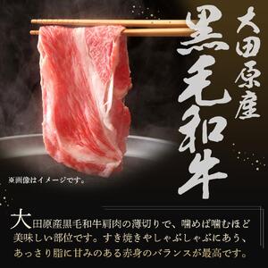 大田原産 黒毛和牛 リブロース すき焼き・しゃぶしゃぶ用　300g×2