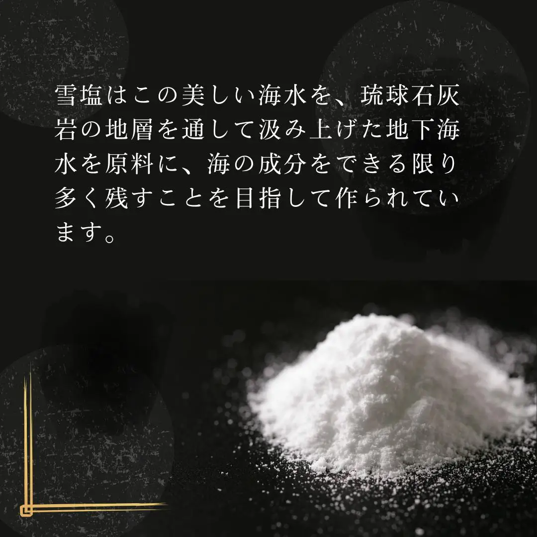 【9個セット】宮古島の雪塩詰め合わせ（B132）