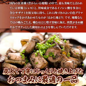 はかた地どり 炭火焼 セット100g 5p 計500g [MEAT PLUS 福岡県 宇美町 um40azp010031]