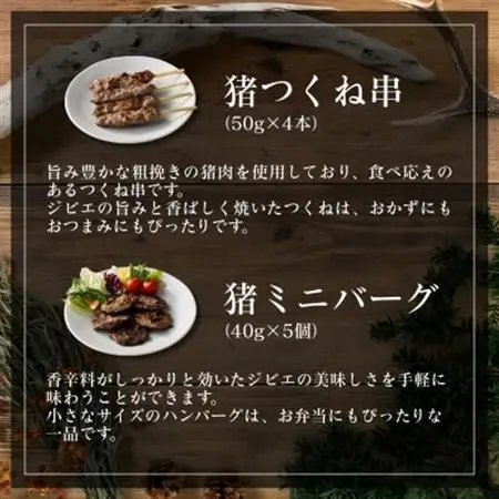 館山ジビエ おうちでらくらくジビエセット【配送不可地域：離島】【1486494】