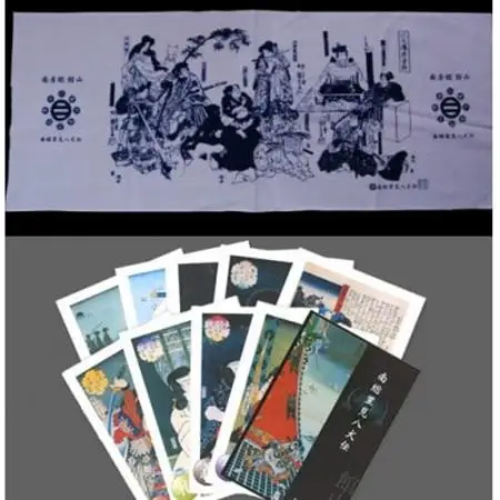 南総里見八犬伝錦絵5点グッズ【1490930】