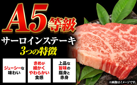 A5等級 黒毛和牛 サーロインステーキ 約400g【配送不可地域あり】