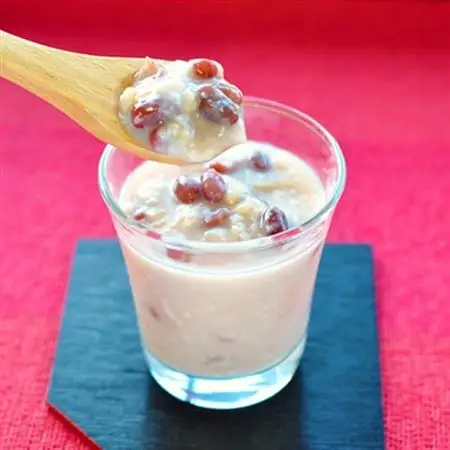 【生麹・生甘酒】5代目女将の作る 国産あずきたっぷり!無添加「小豆玄米甘酒」4本セット【配送不可地域：離島】【1489095】