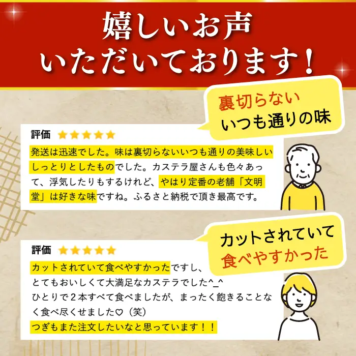 長崎 カステラ1.2号 カステラ[QAU018]