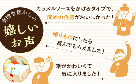 【全6回定期便】【卵が濃い！】たまごやさんのぷるプリン (濃厚仕立て) 6個入/回【ぷるたま工房】[QBB003]