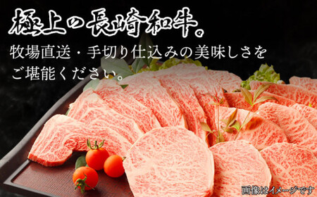 【全3回定期便】長崎和牛 サーロイン ステーキ 総計1.2kg (400g/回)【株式会社 OGAWA】[QBI009]
