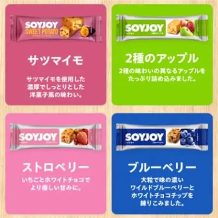SOYJOY　フルーツ系詰め合わせセット　6種　72本_菓子・スイーツ 洋菓子    惣菜・加工品   _【1492780】
