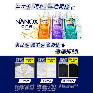 ライオン 洗濯洗剤 NANOX one PRO 替特大セット つめかえ用 740g×6袋 洗剤
