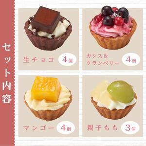 定期便 3ヶ月 フレッシュ タルト 専門店  STYLE 岡山みに たると 詰め合わせ 15個入り ケーキ タルト 詰合せ お菓子 スイーツ