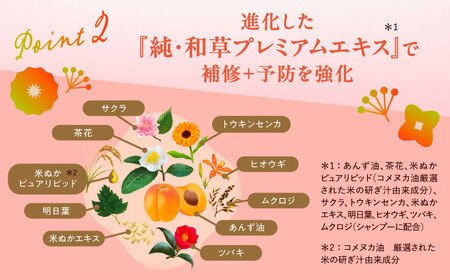 いち髪 濃密W保湿ケア シャンプー＆コンディショナー 詰替用 各5袋 Kracie クラシエ[AEBE002]