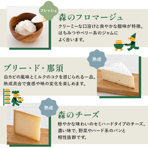 【チーズ工房那須の森】那須の森8種チーズプレミアムセット＜WCA（世界チーズアワード）スーパーゴールド受賞の「森のチーズ 長熟」入り＞ ns003-005